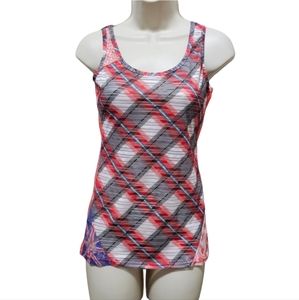 Sleeveless Rounded Neck Top with Lace Back Tank Top